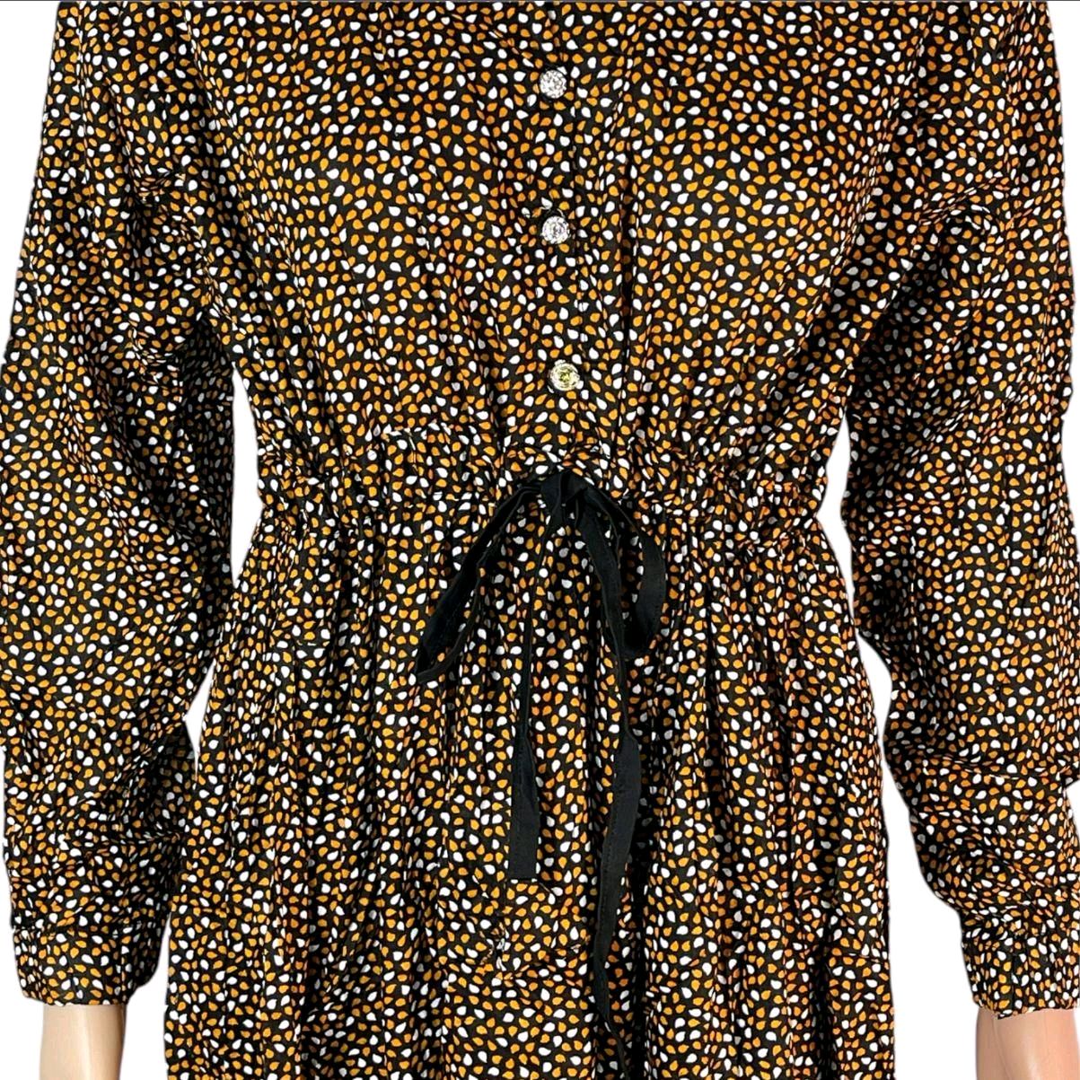 Cotton Printed Maxi Dress