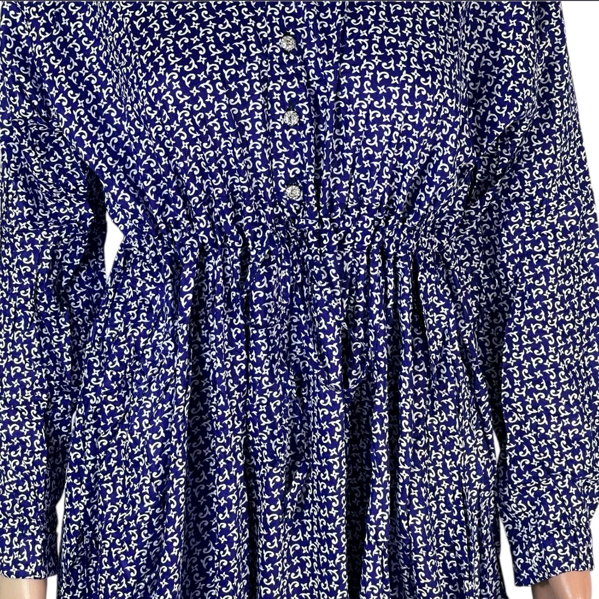 Cotton Printed Maxi Dress