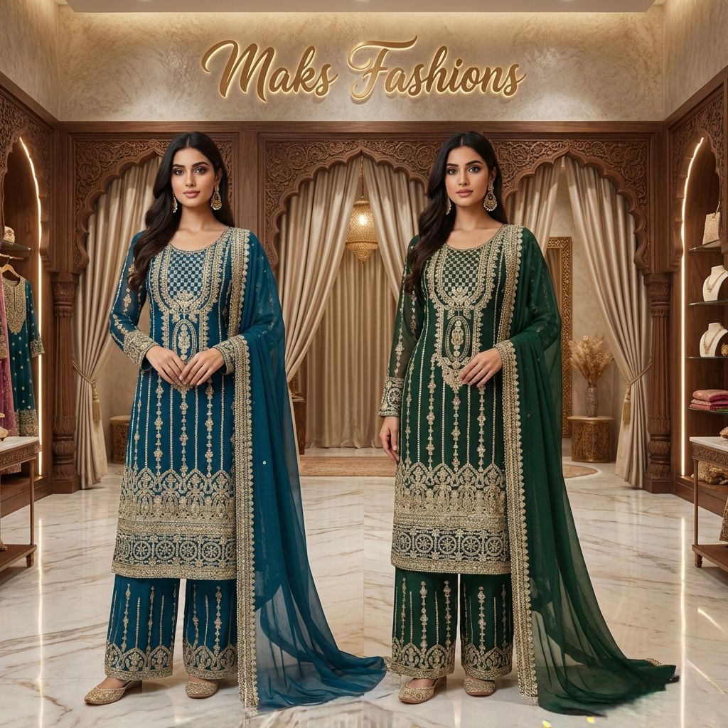 Elevate with our Asian Ready-made Stunning Palazzo Suit
