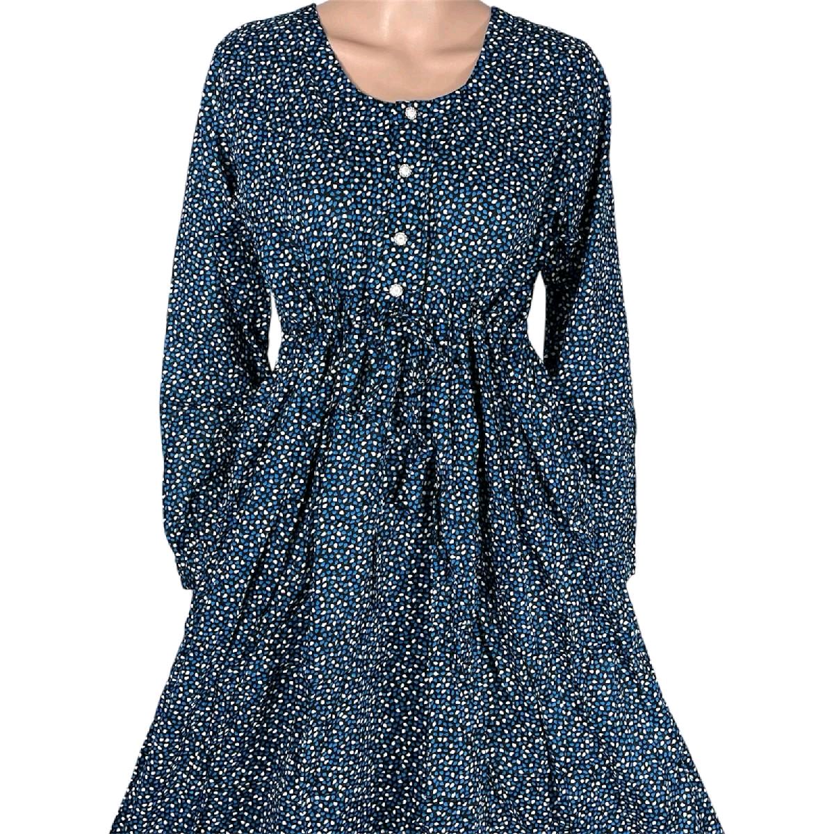 Cotton Printed Maxi Dress