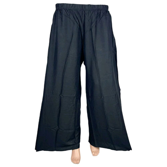 Cotton palazzo trousers