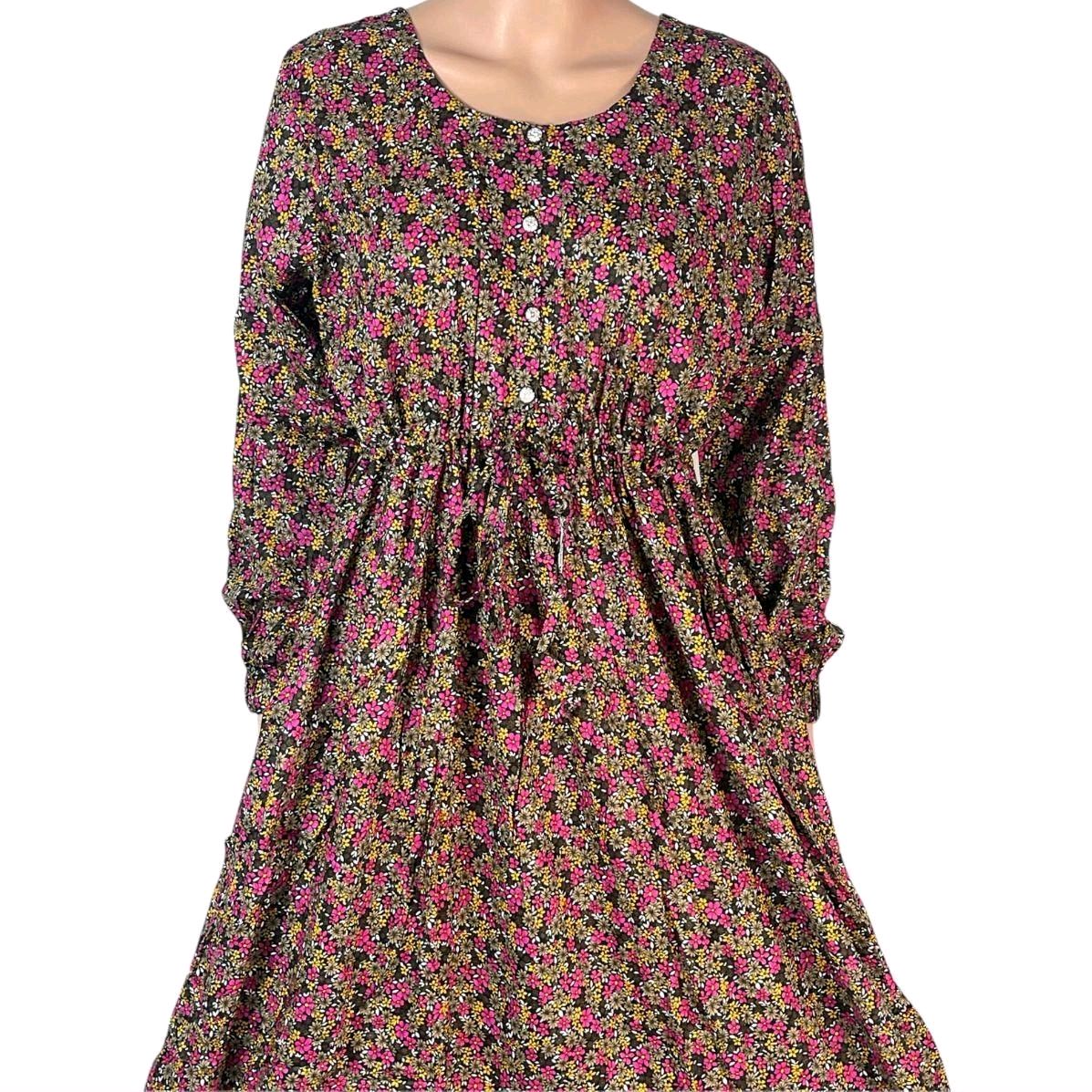 Cotton Printed Maxi Dress