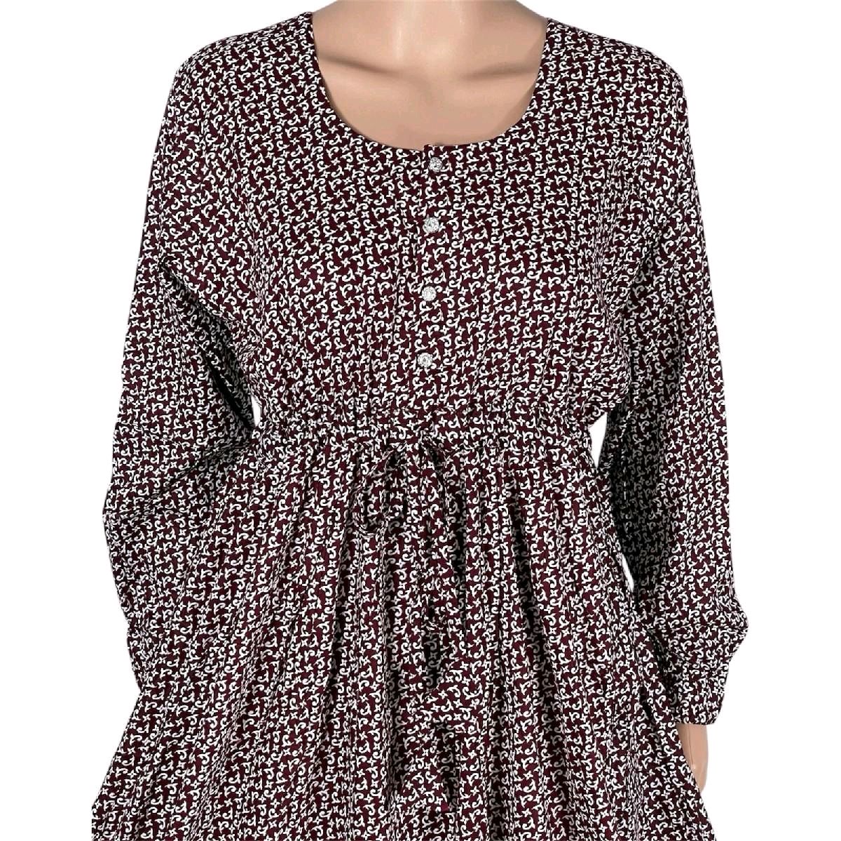 Cotton Printed Maxi Dress