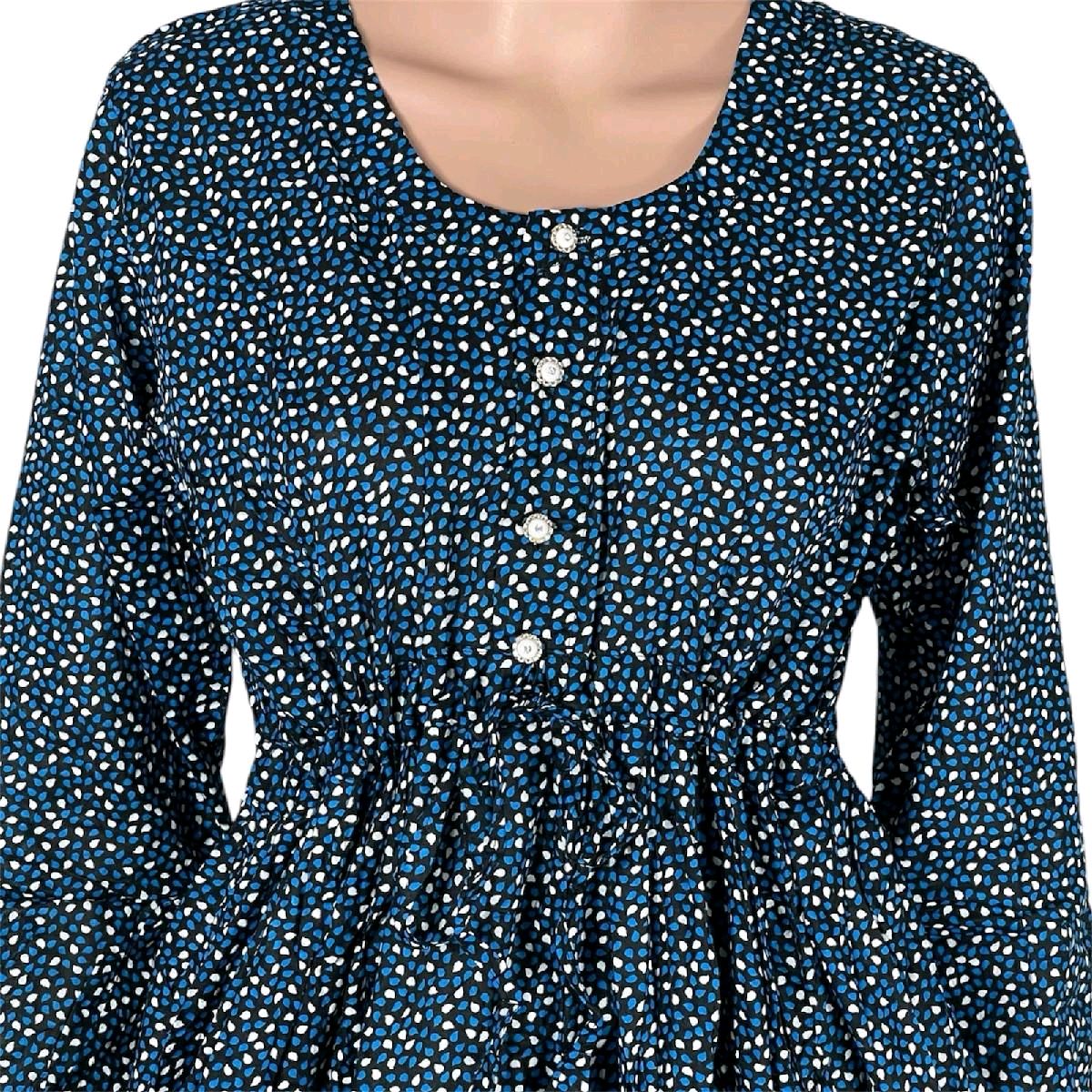 Cotton Printed Maxi Dress