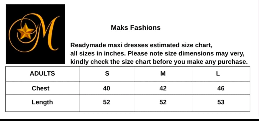 Cotton Printed Maxi Dress