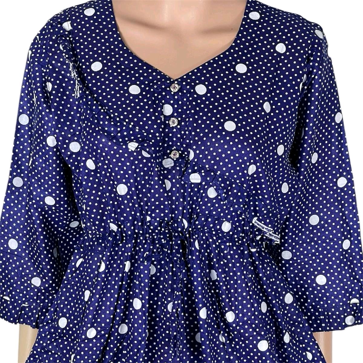 Cotton Printed Maxi Dress