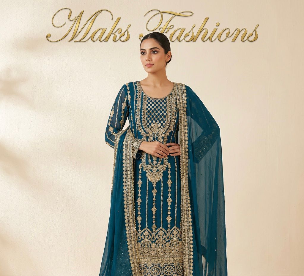 Elevate with our Asian Ready-made Stunning Palazzo Suit