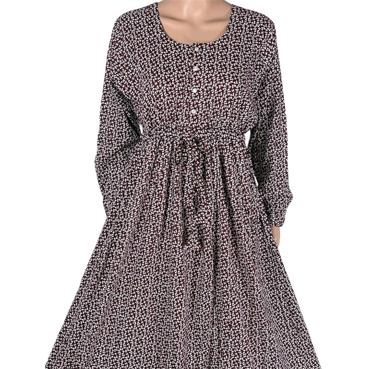 Cotton Printed Maxi Dress