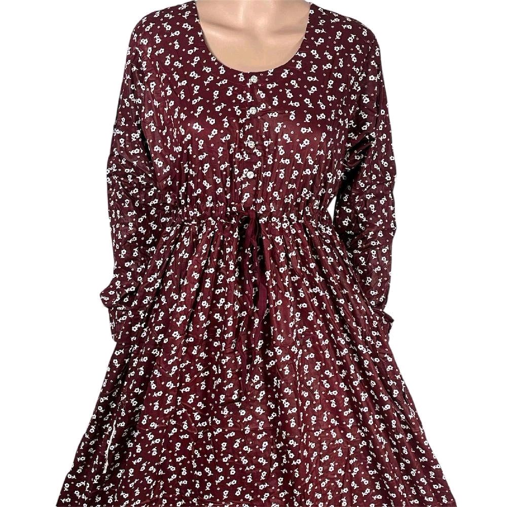 Cotton Printed Maxi Dress