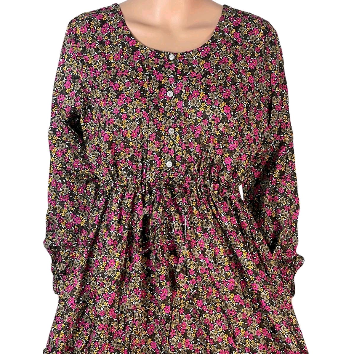 Cotton Printed Maxi Dress