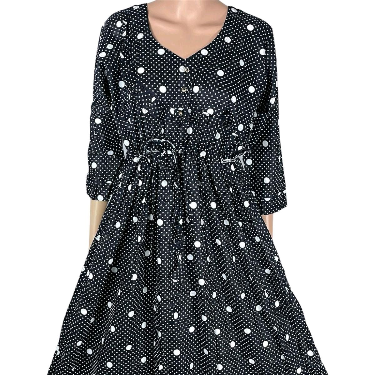 Cotton Printed Maxi Dress